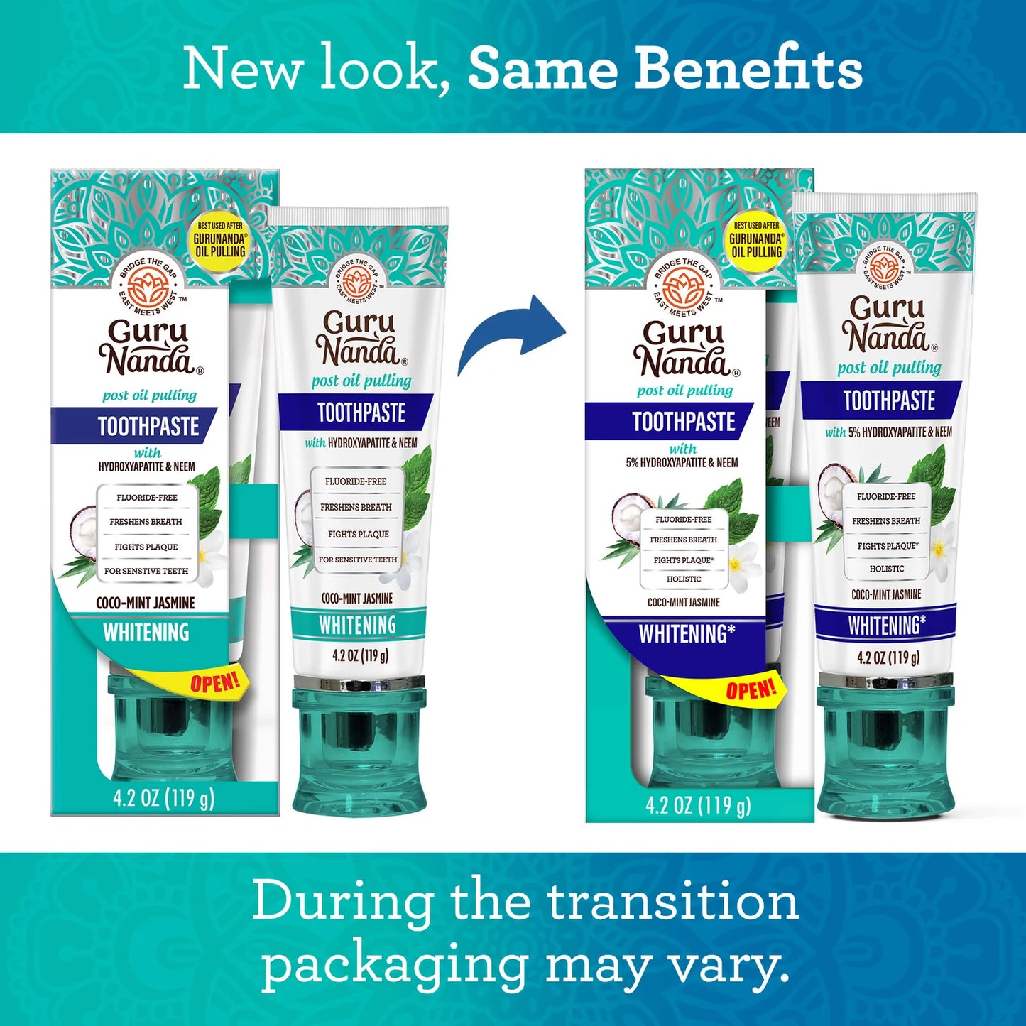GuruNanda Hydroxyapatite Toothpaste