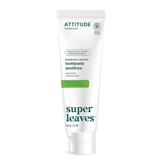 Attitude Fluoride-free Toothpaste - Fresh Breath 4.2oz
