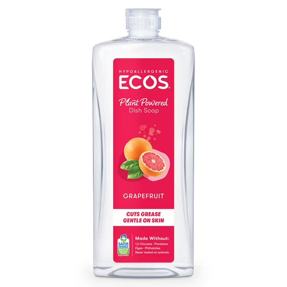 ECOS hypoallergenic dish soap